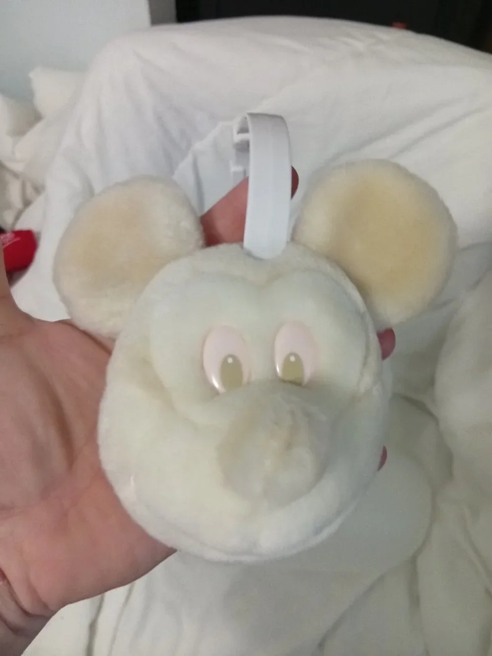 Tokyo Disney Resorts White Mickey Mouse Earmuffs