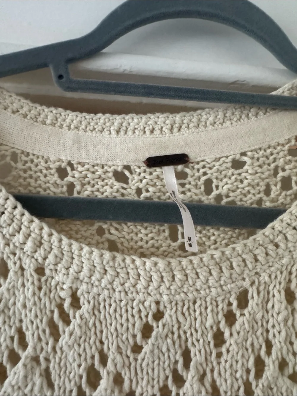 Free People Crochet Sweater