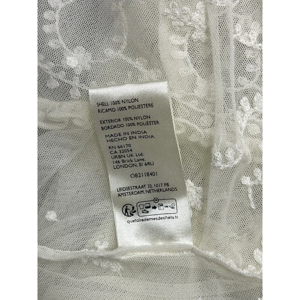 Free People Maxi Dress Women Ivory Stevie Retro Boho Resort Vacay Size XS New