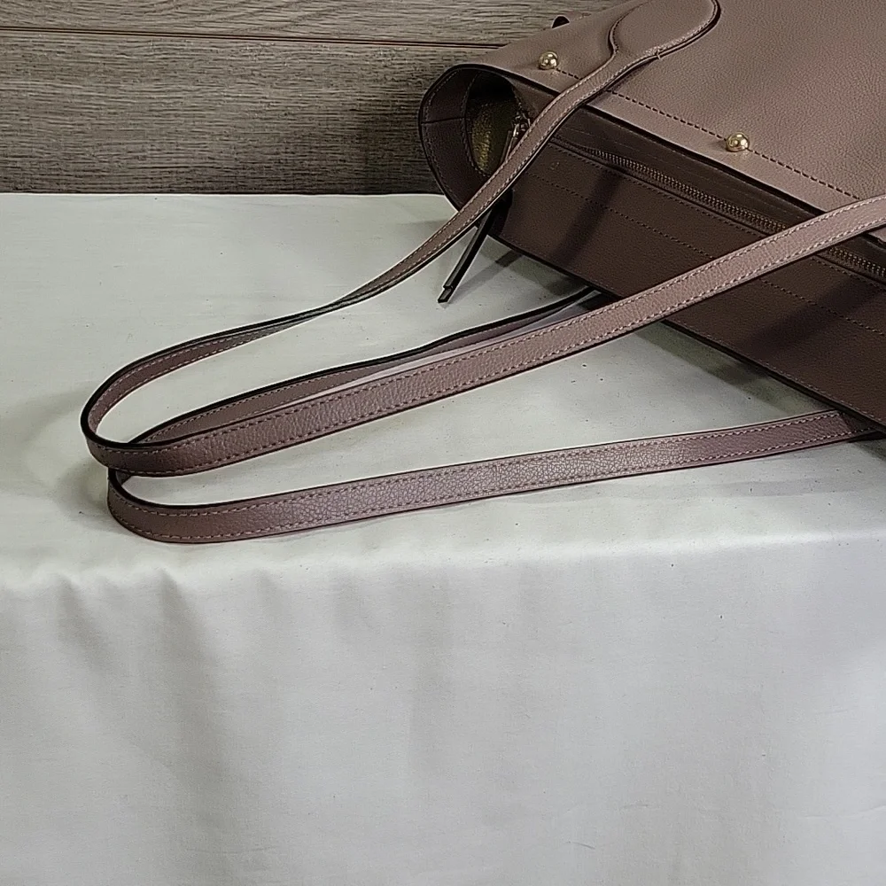 Rebecca Minkoff Elegant Brown Leather Tote Bag