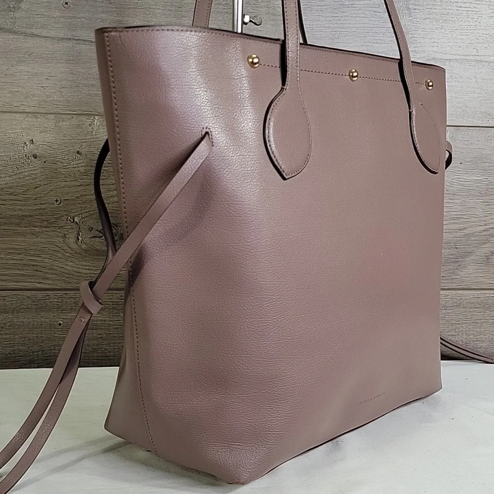 Rebecca Minkoff Elegant Brown Leather Tote Bag