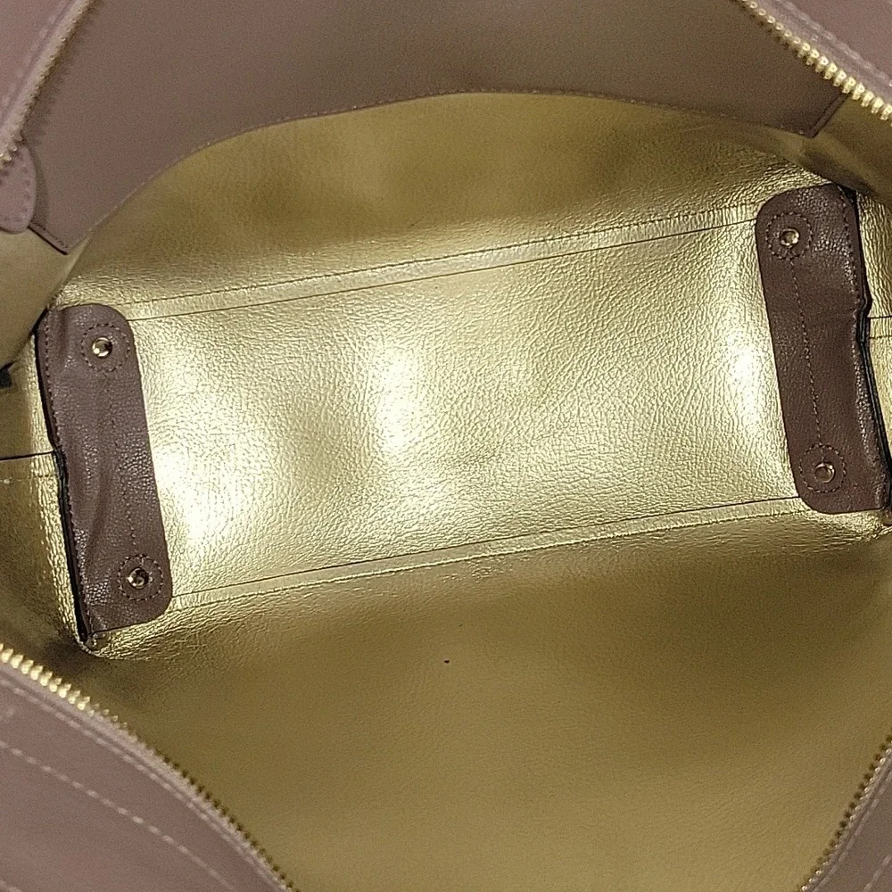 Rebecca Minkoff Elegant Brown Leather Tote Bag