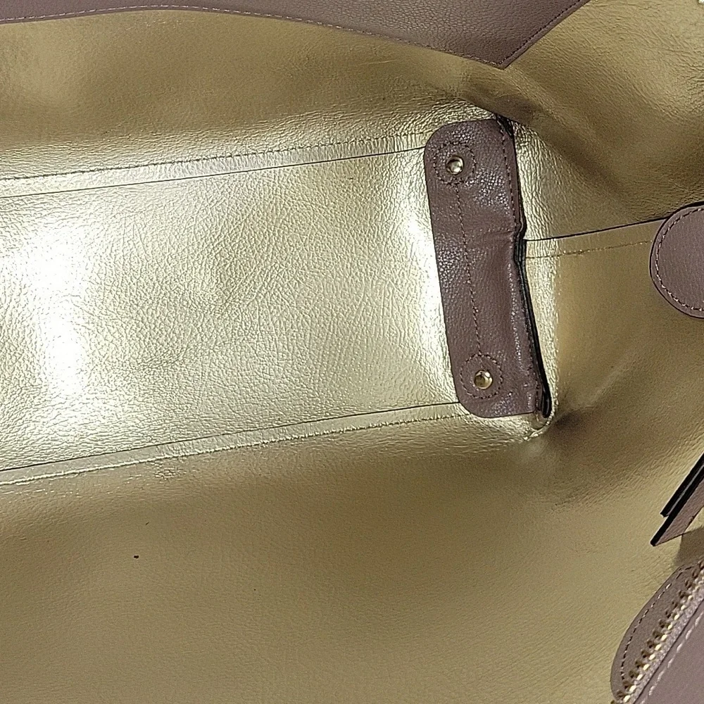 Rebecca Minkoff Elegant Brown Leather Tote Bag