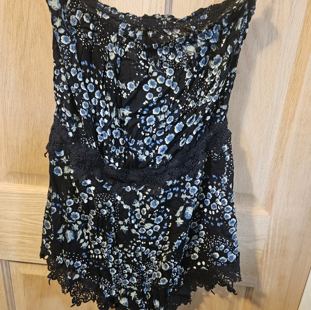 Medium Intimately Free People Floral Lace Romper