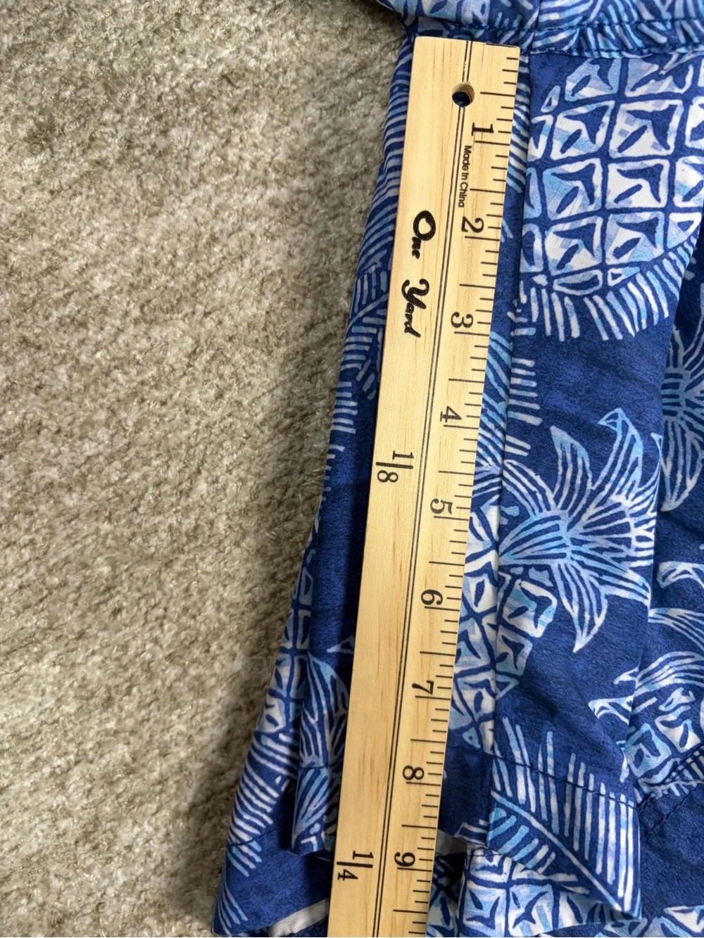 Tommy Bahama Navy Blue Pineapple Board Shorts