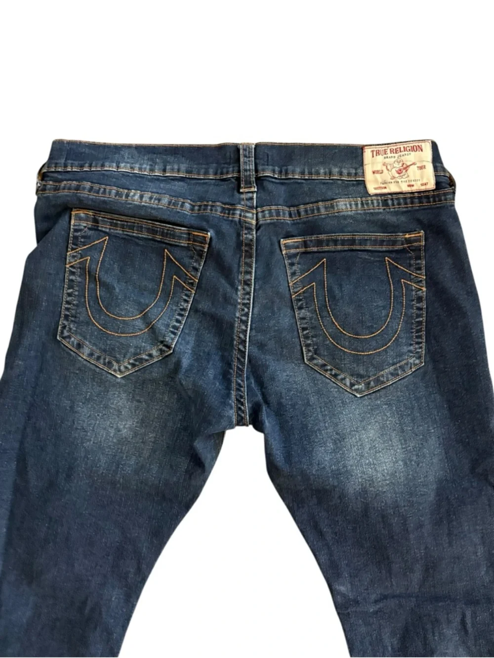 True Religion Men's Ricky Relaxed Straight Denim Jeans 40x30