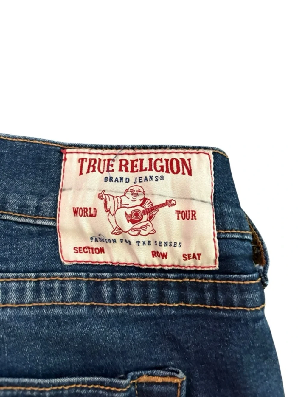 True Religion Men's Ricky Relaxed Straight Denim Jeans 40x30
