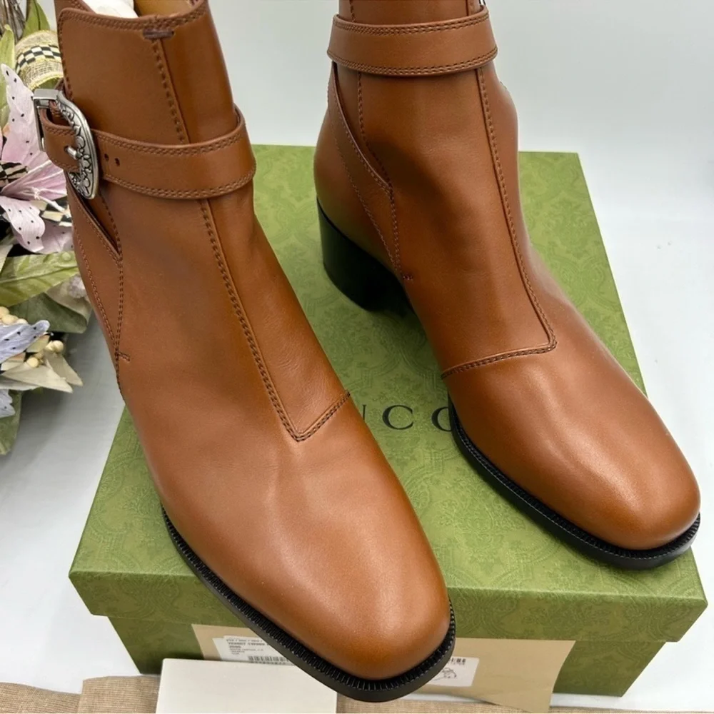 Gucci men’s leather