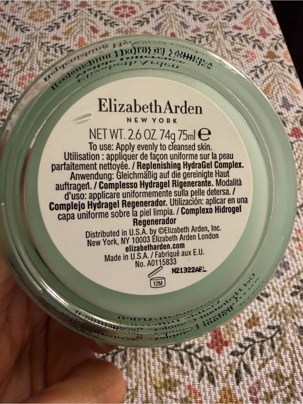 Elizabeth Arden helps hour restore