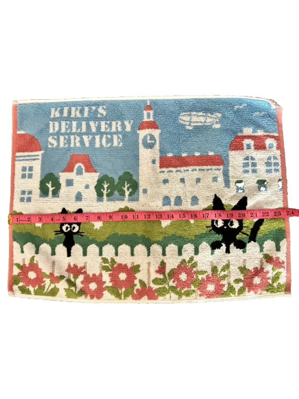 MARUSHIN Bath Mat Ghibli Kiki's Delivery Service Jiji One Day Cats 18