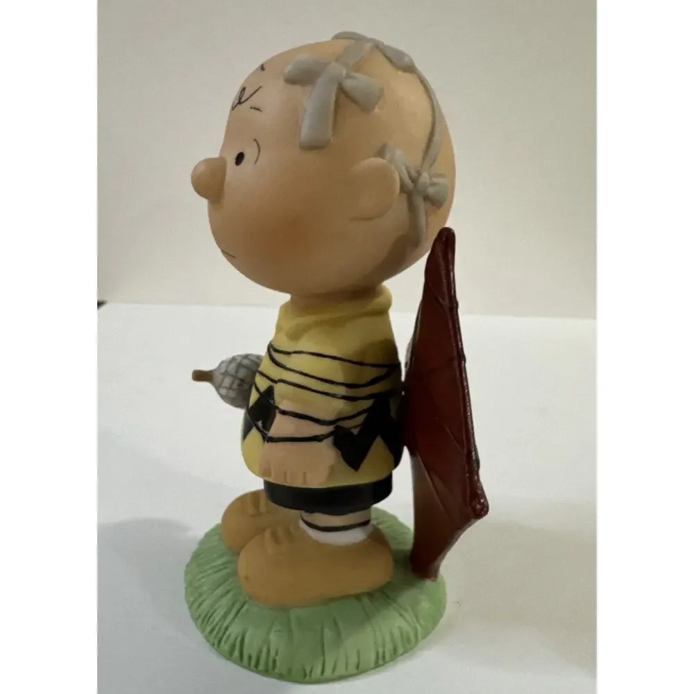PEANUTS Snoopy Charlie Brown tied up in Kite Westland Giftware Figurine # 8216