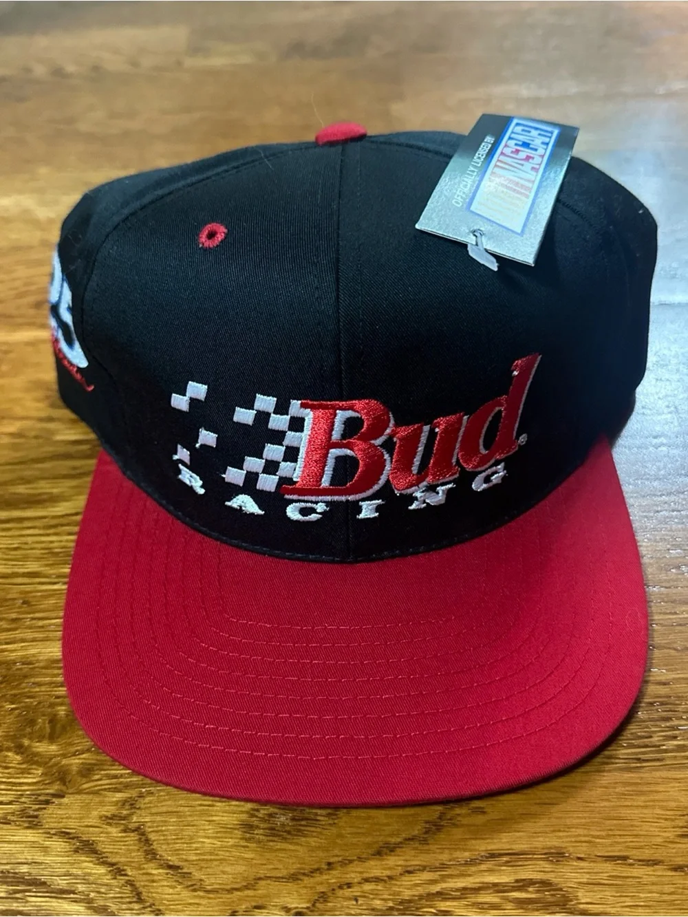 Budweiser Bud Racing Nascar Vintage Strapback Hat Cap - NWT