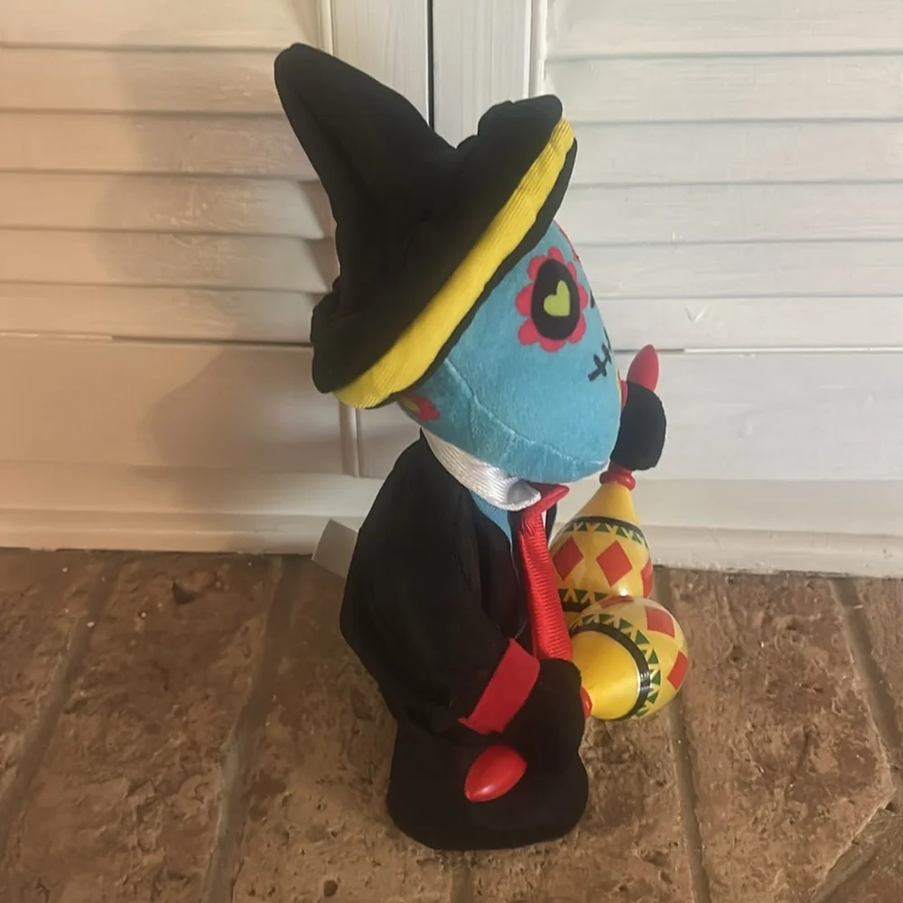 Day of The Dead Singing Sugar Skull Las Calaveras