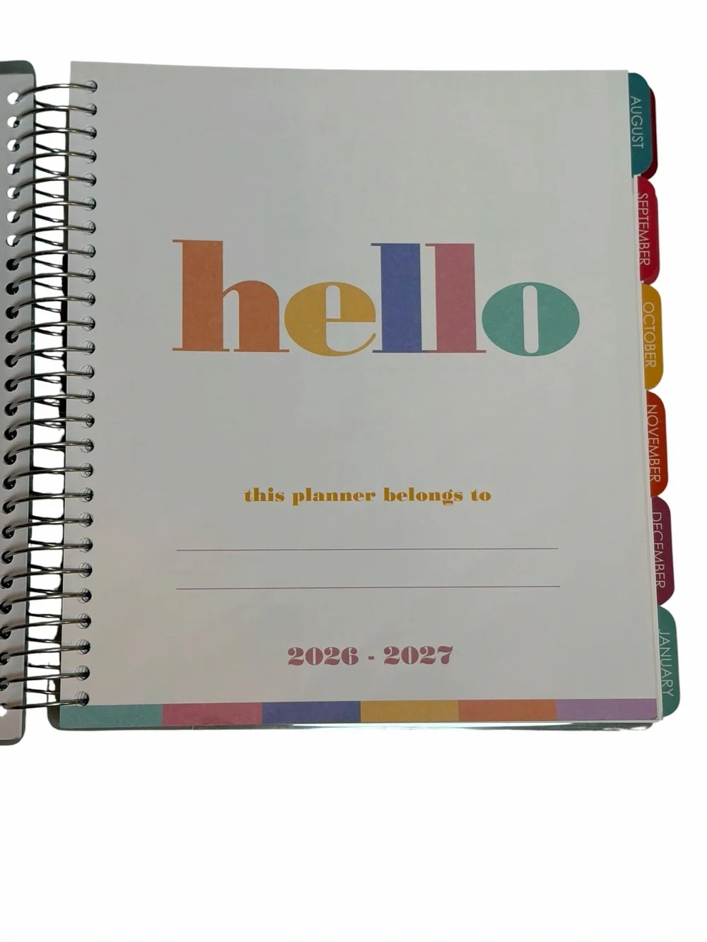 The Creative Expert Pink & Blue Axolotl 17-Month Planner 8/26 - 12/27
