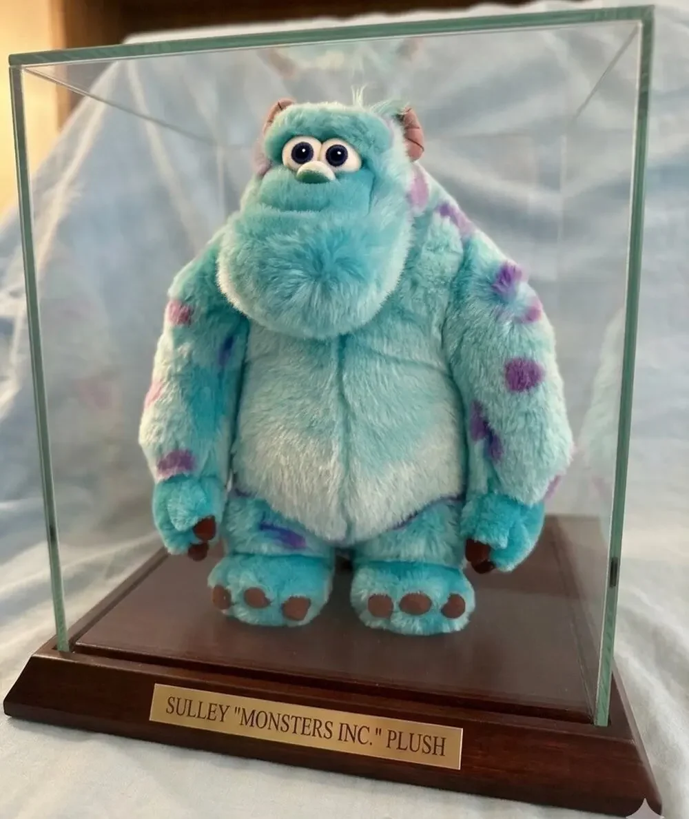Disney Sulley Plush Blue Purple Monsters Inc Soft Stuffed Animal