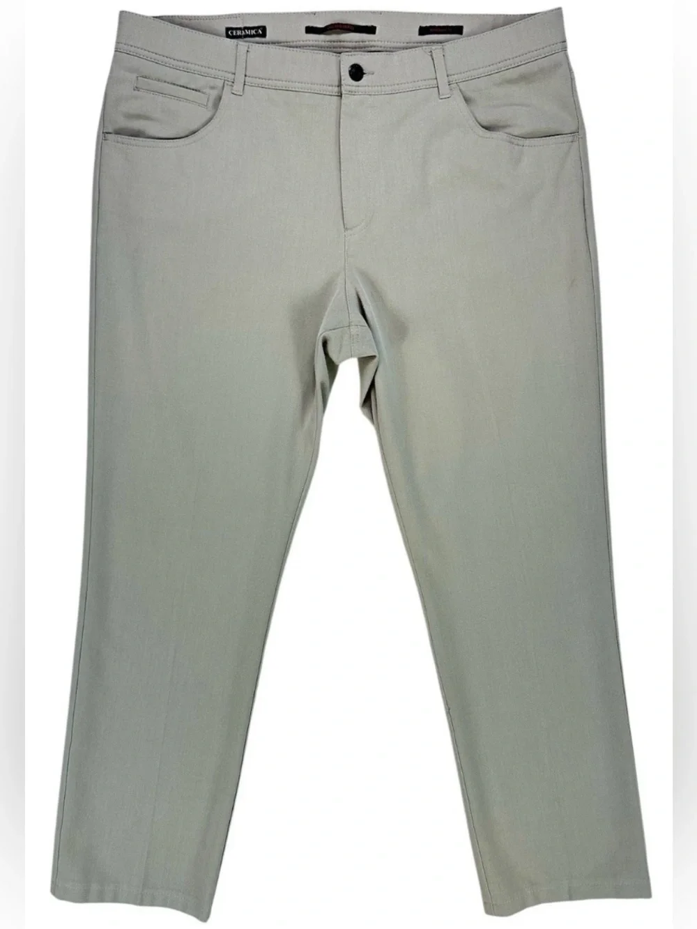 Alberto Ceramica Modern Fit Stretch Chino Pants 38x29