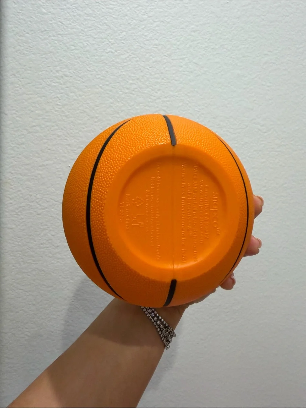 NEW Space Jam 30th Anniversary Basketball Novelty Drink Holder