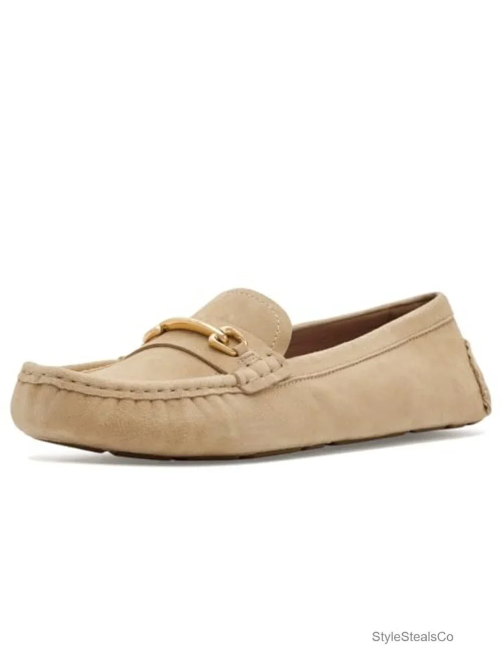 Emeryn Horsebit Driving Loafers Leather Mocc Ons