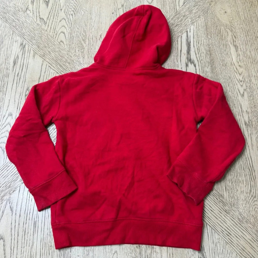 Disney Mickey Mouse Red Hoodie‎ Sweatshirt Kids Size 7