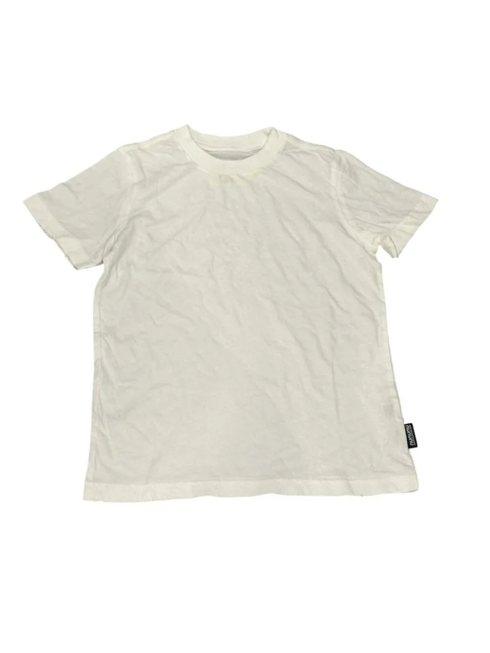 nununu Distressed White Tee