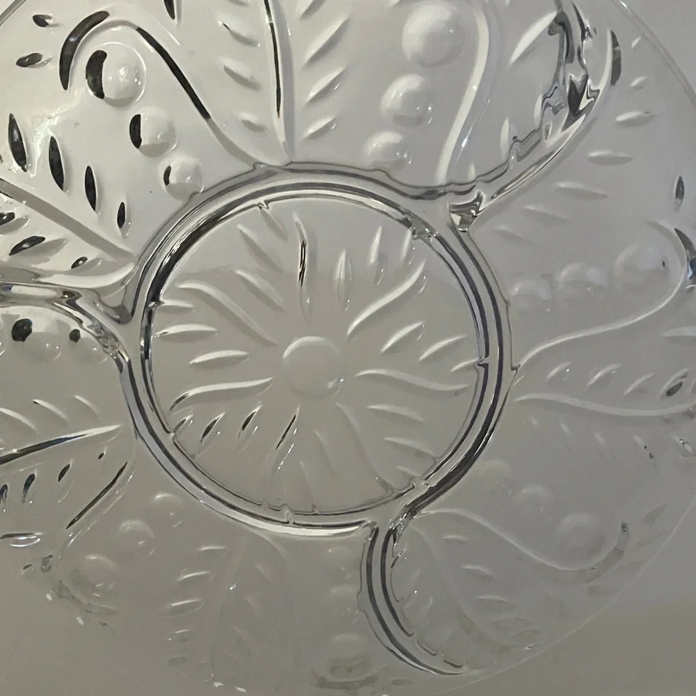 Vintage elegant clear