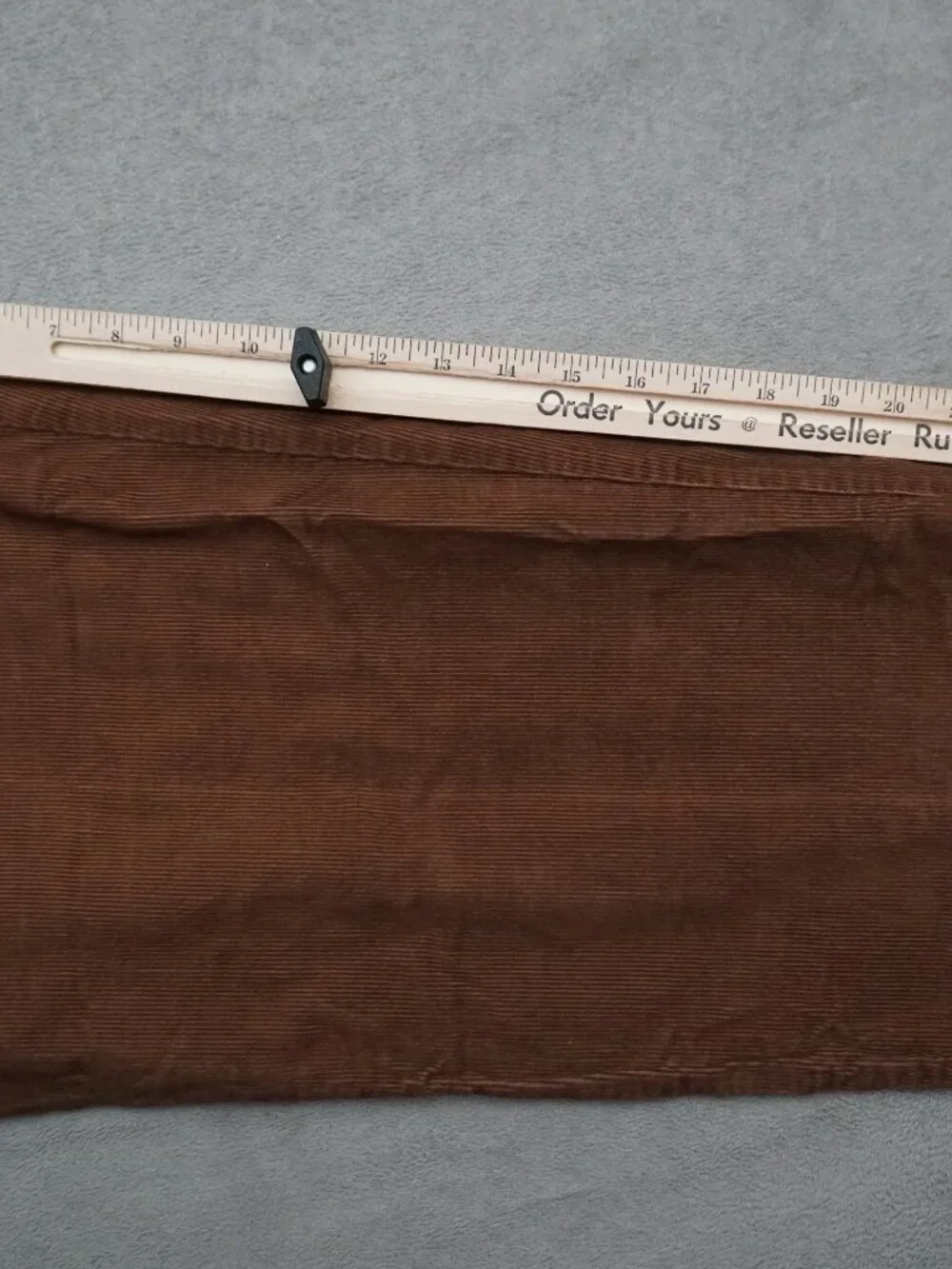 Vtg 90s Polo Ralph Lauren Hammond Corduroy Pants Pleated Cuffed Brown Mens 34x27