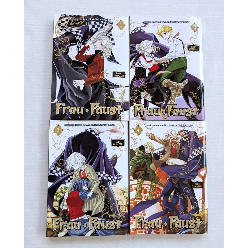 Frau Faust Manga‎ Vol 1 2 3 4 English Kore Yamazaki 1st Printings