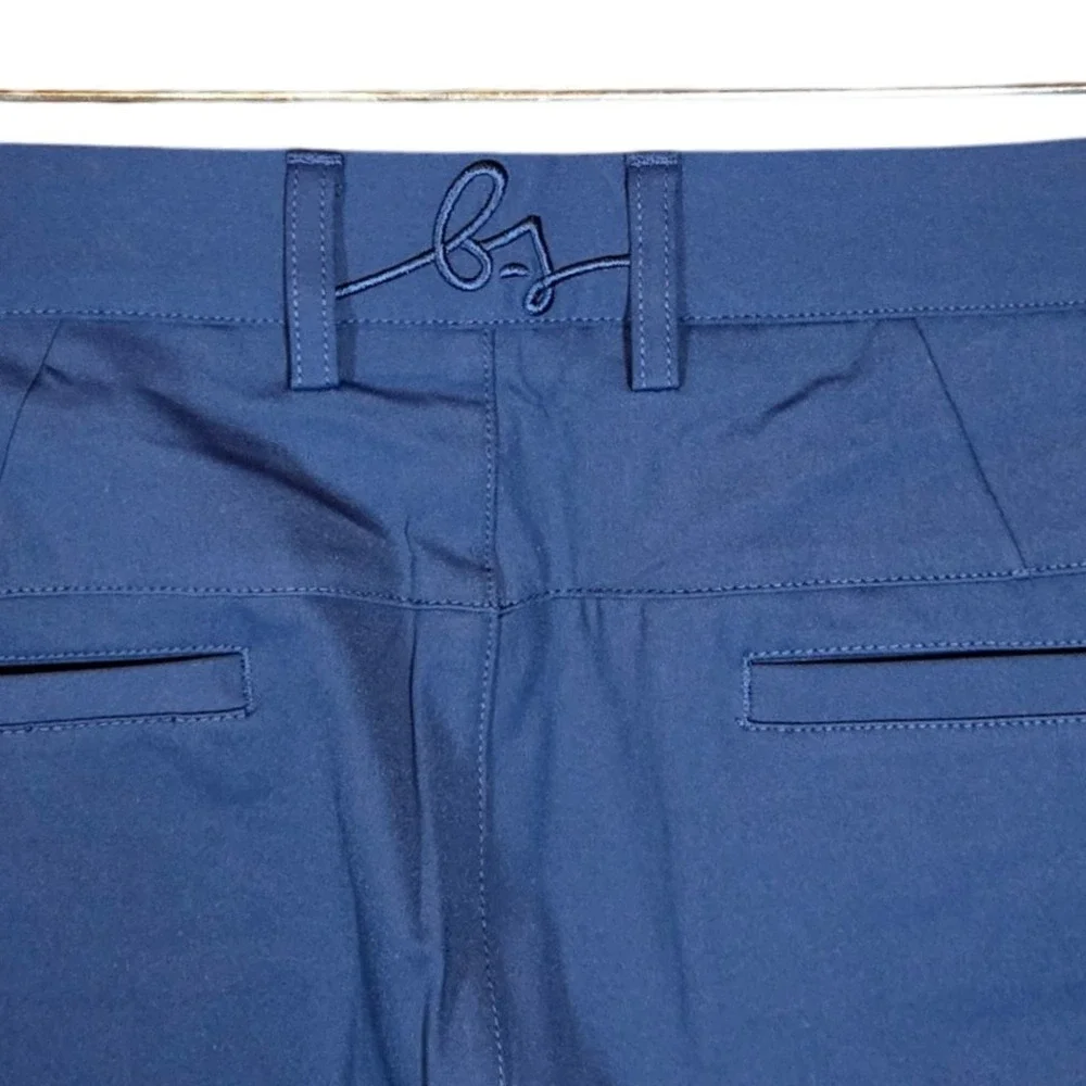 Boston Scott‎ Golf Apparel Mens Tech Pants 40 33 Navy Blue Casual Great Golf