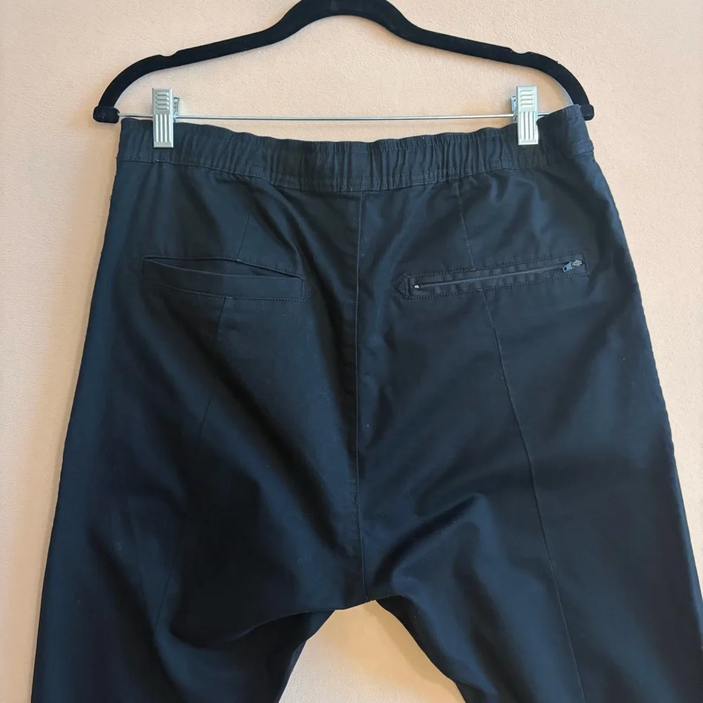 Zanerobe Men’s Chino Pants with‎ Drawstring Waist 32” Black