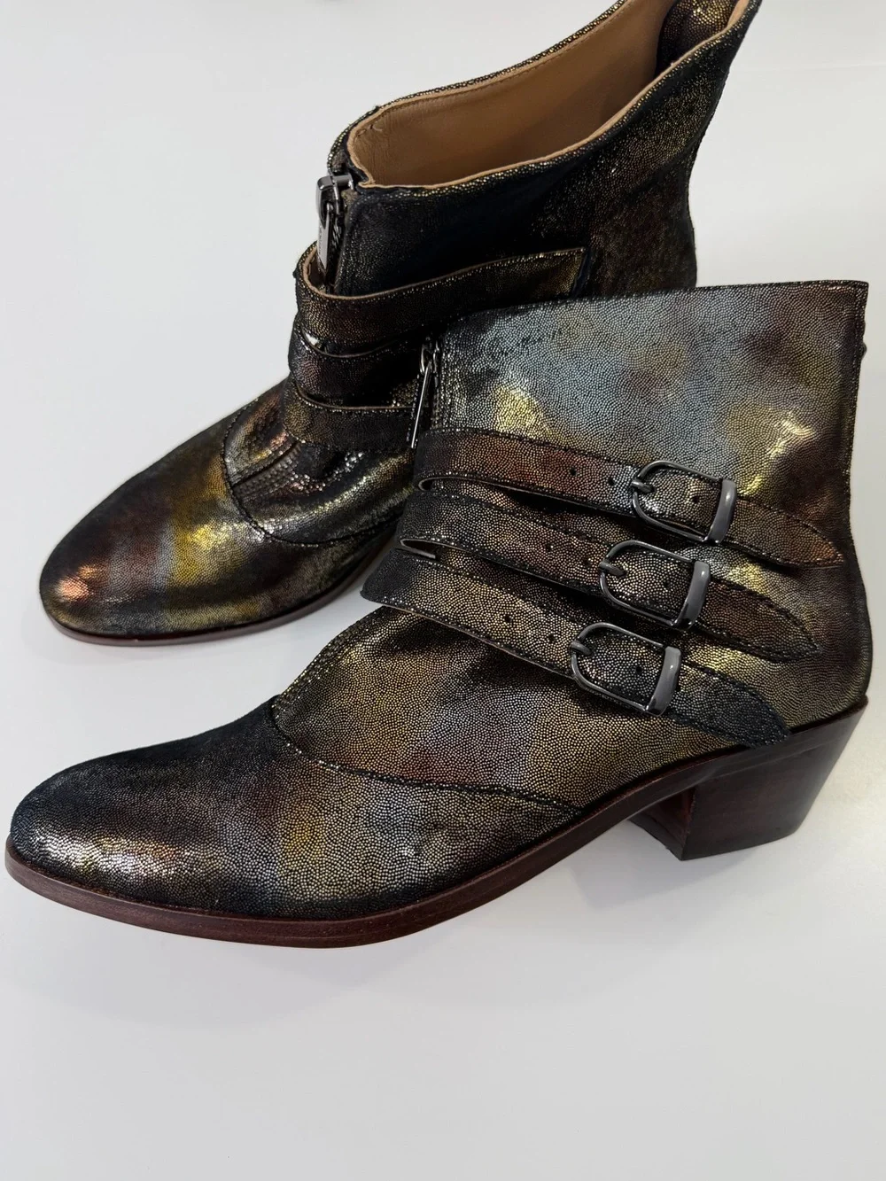 Modern Vice‎ Jasper Metallic Boots 8