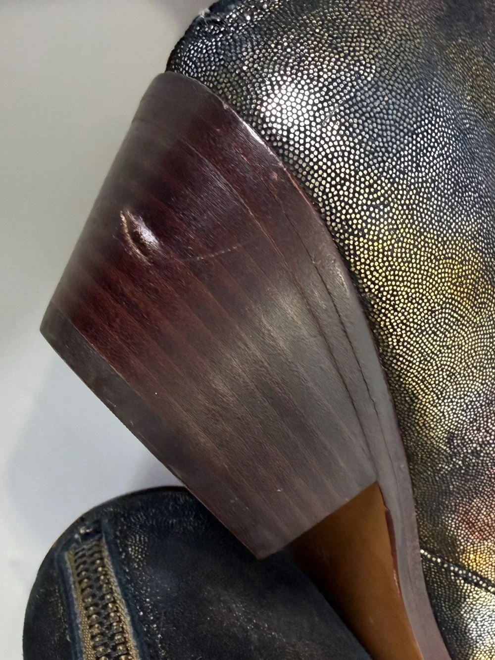 Modern Vice‎ Jasper Metallic Boots 8