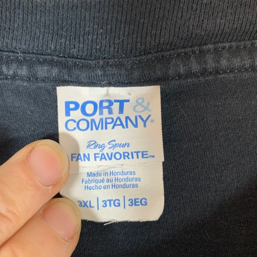 Twister Board Game Graphic‎ T-Shirt Mens 3XL Black Port & Co Cotton Retro