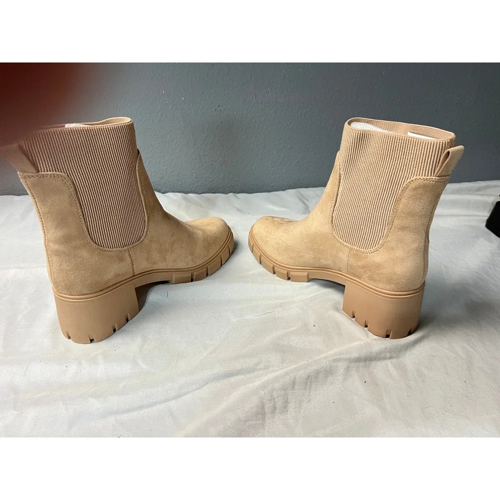 N/A tan faux