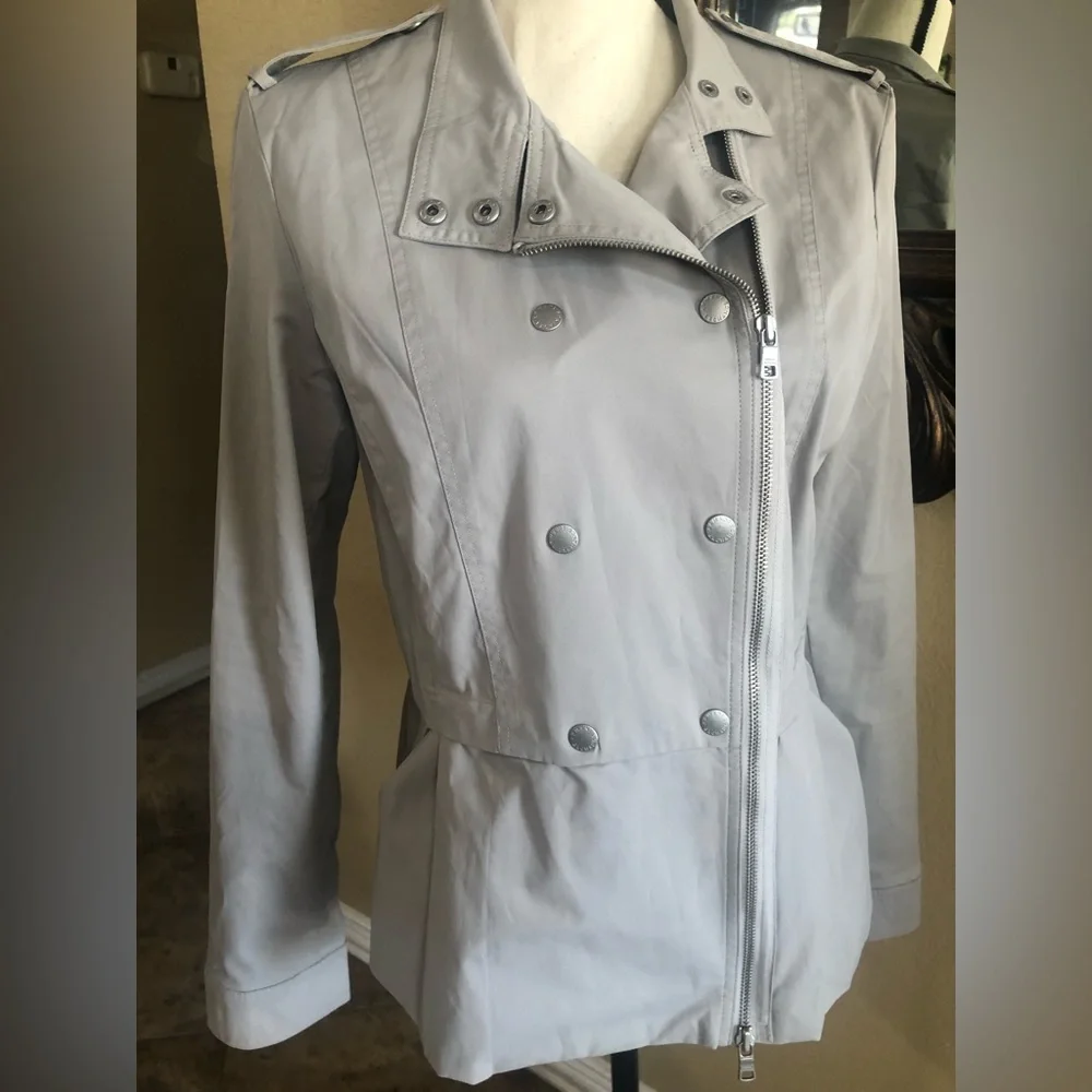 Armani Exchange double breasted blazer‎ jacket with zipper size large