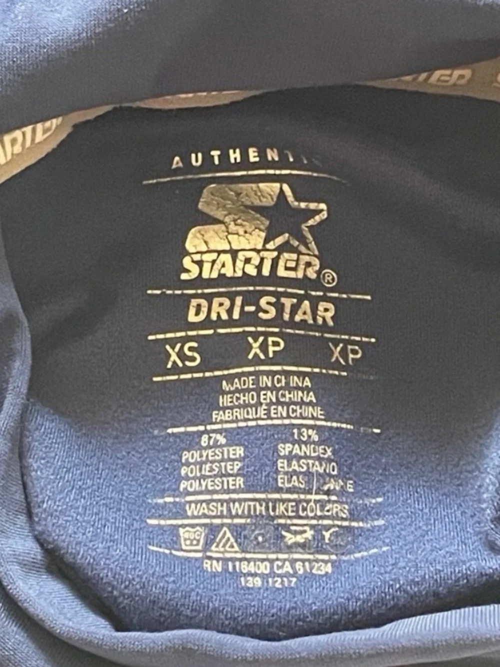 STARTER or during