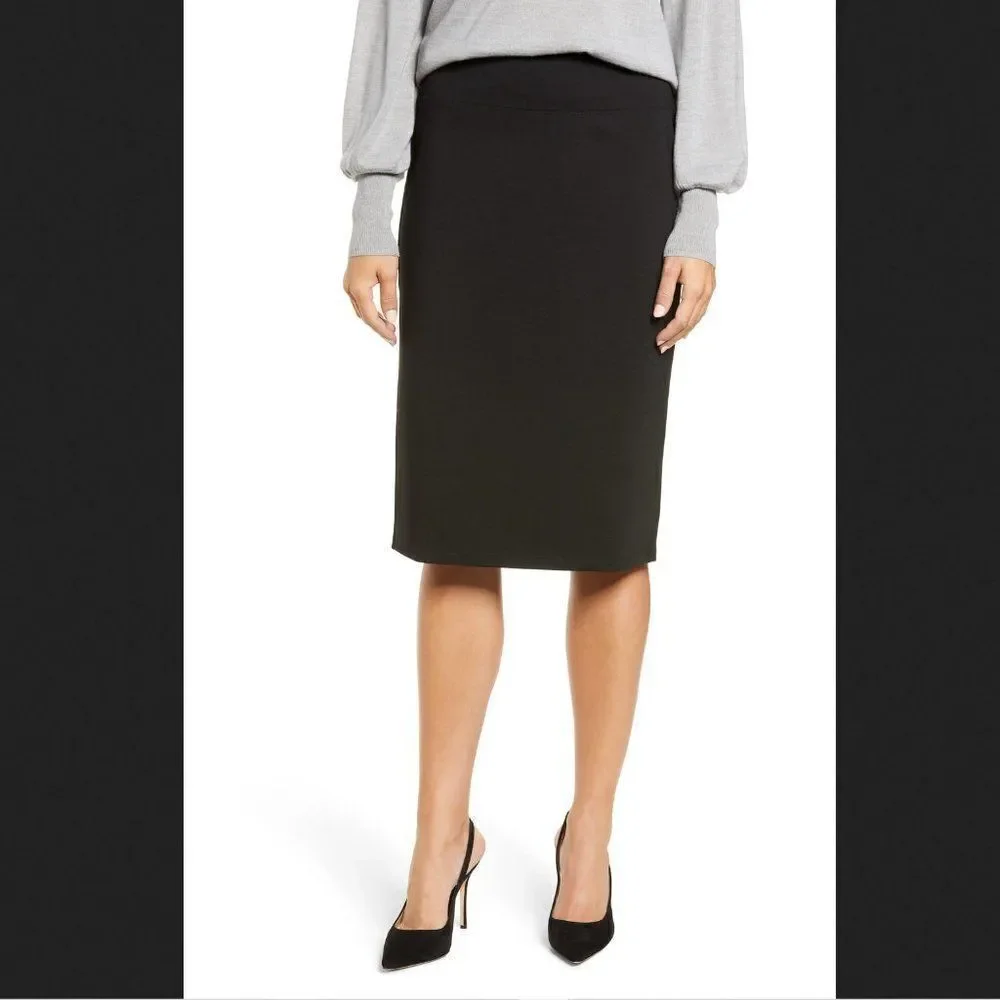 ‎Halogen Black Pencil Skirt Size Small
