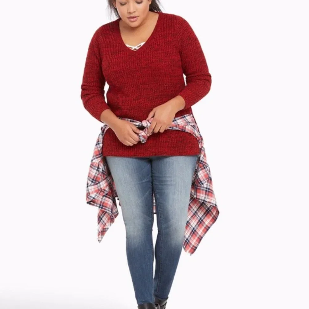 torrid red marled