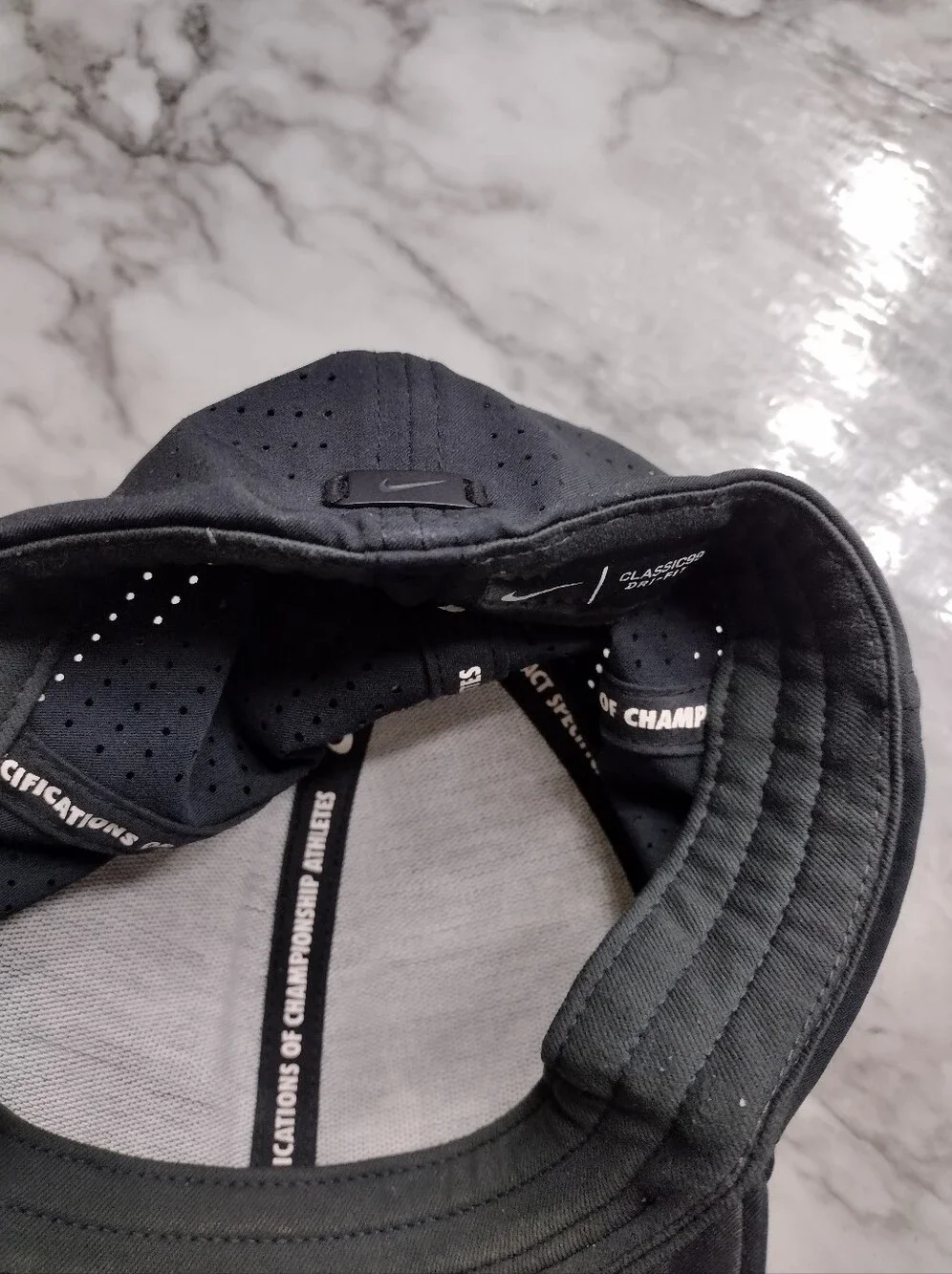 Nike black baseball