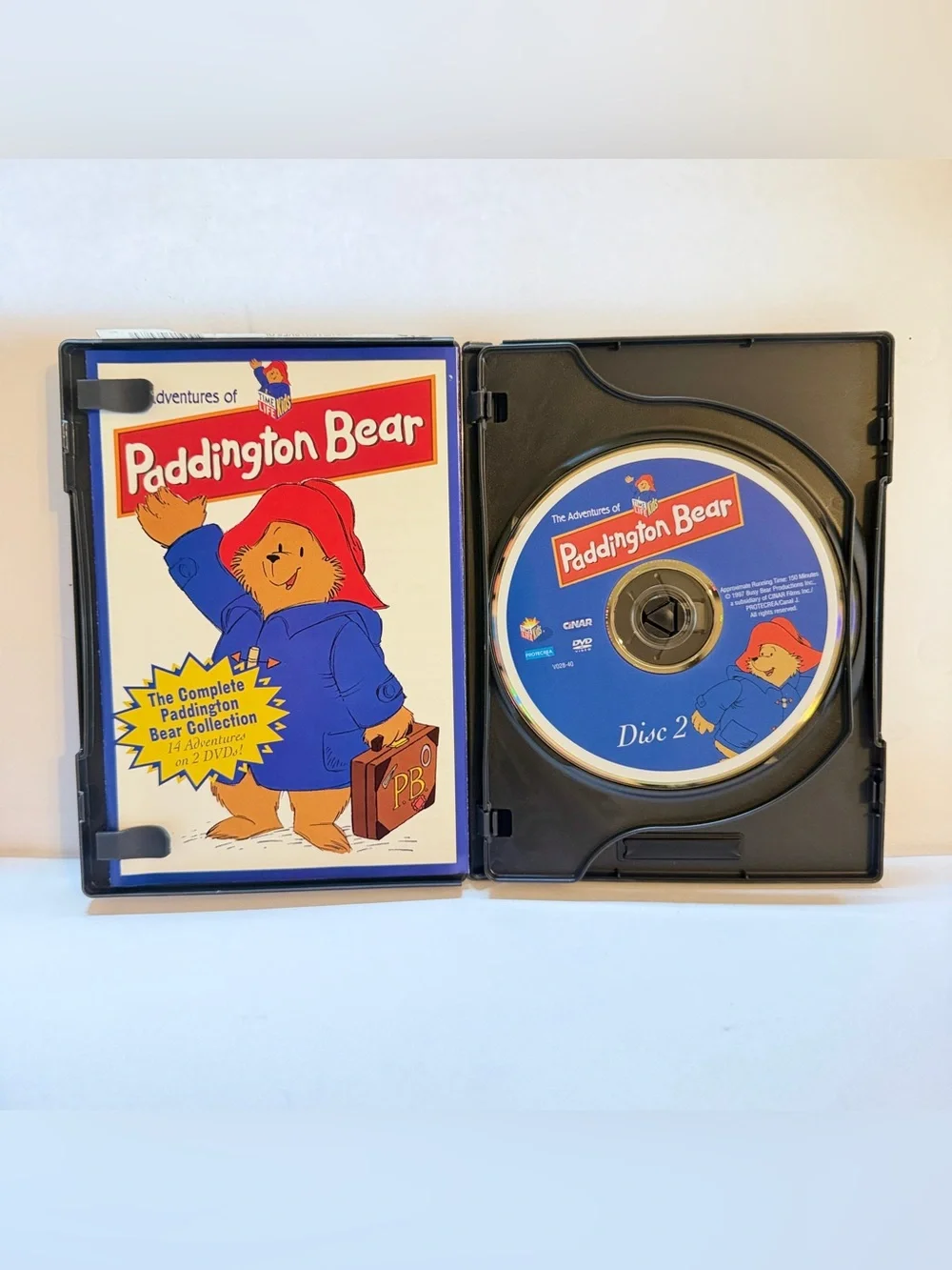 Time-Life Classics Paddington Bear Complete Collection DVD - Blue‎ & Red