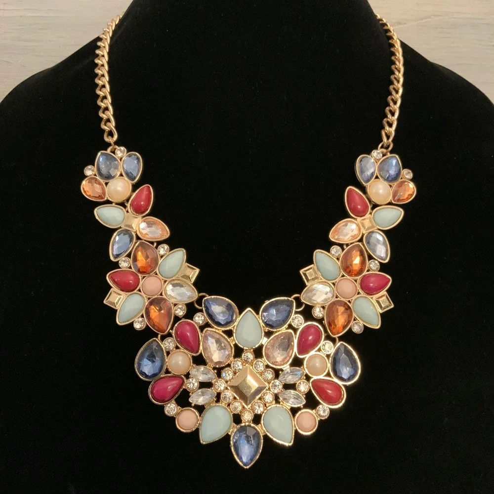 N/A colorful faux