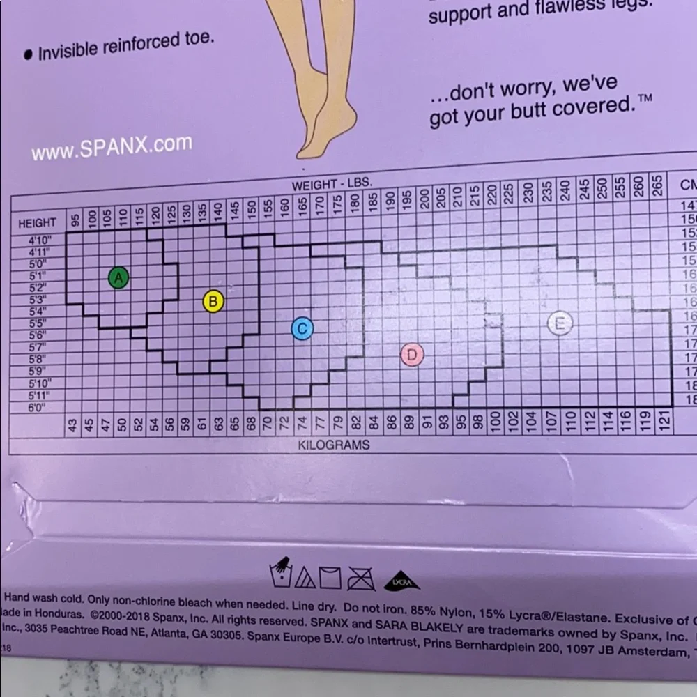 SPANX NIP All The Way Leg Support Full-Length Pant