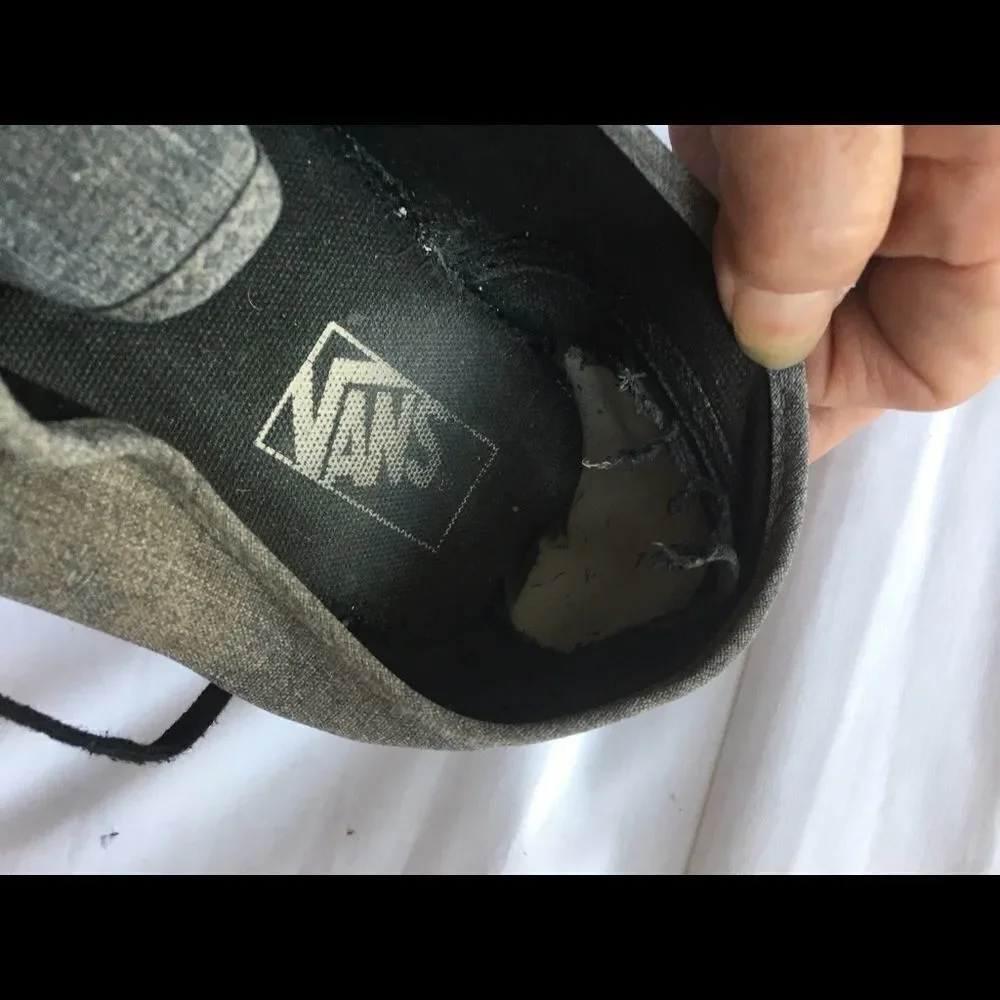 Vans distressed vintage