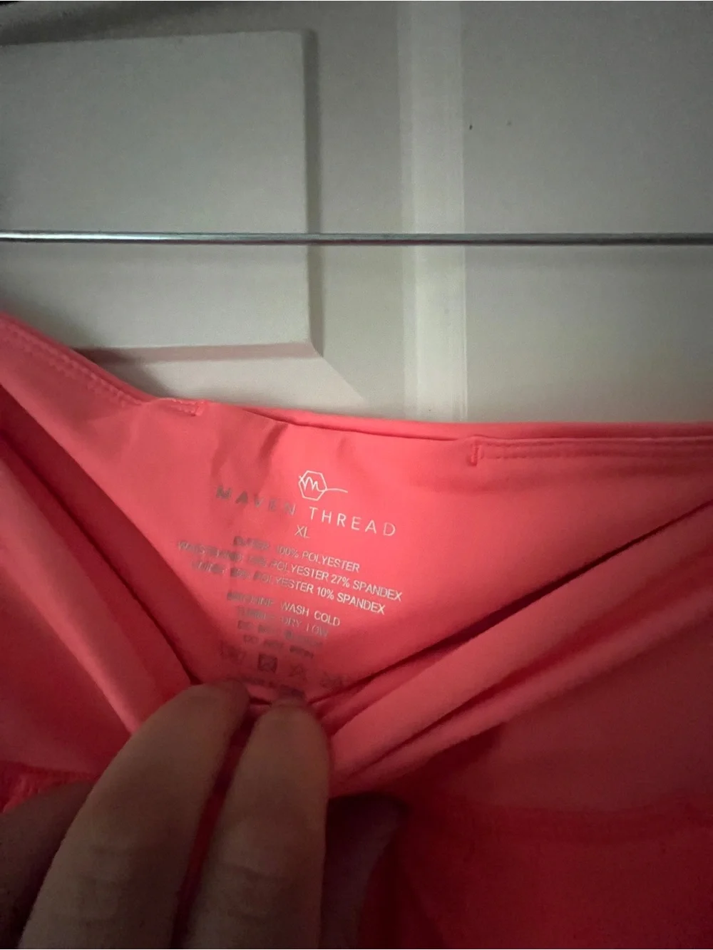 Maven Thread Bright Pink/Orange Running Shorts