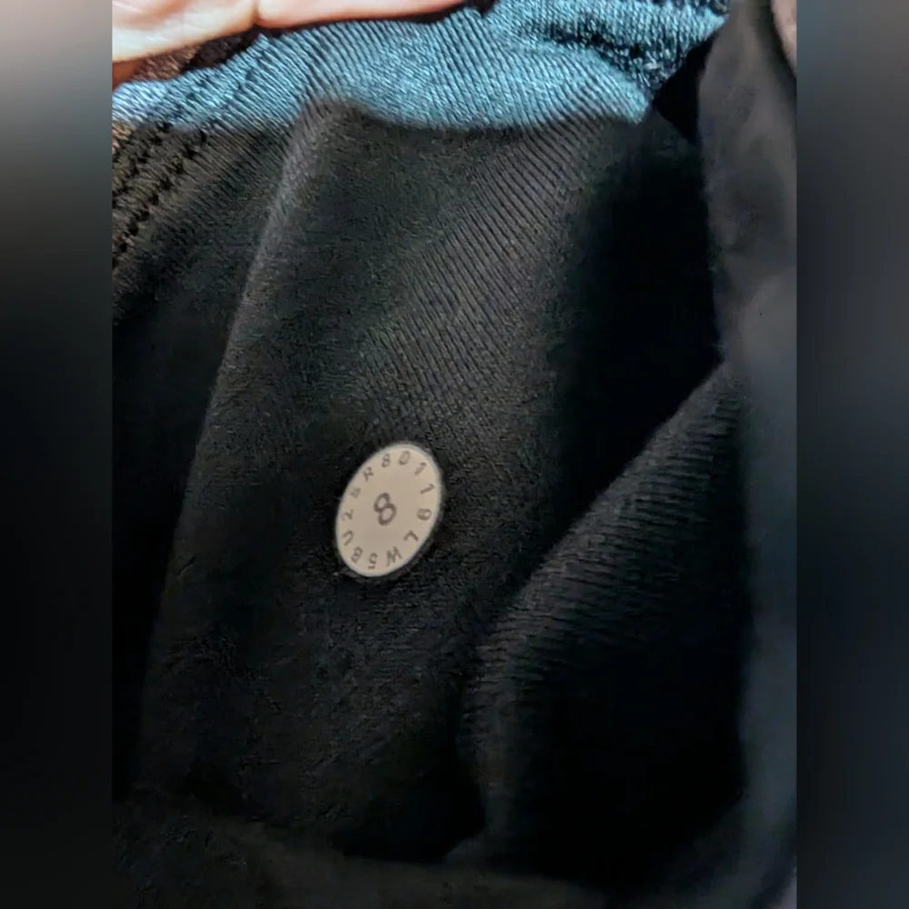 Lululemon Heather Leggings with Charcoal Accents