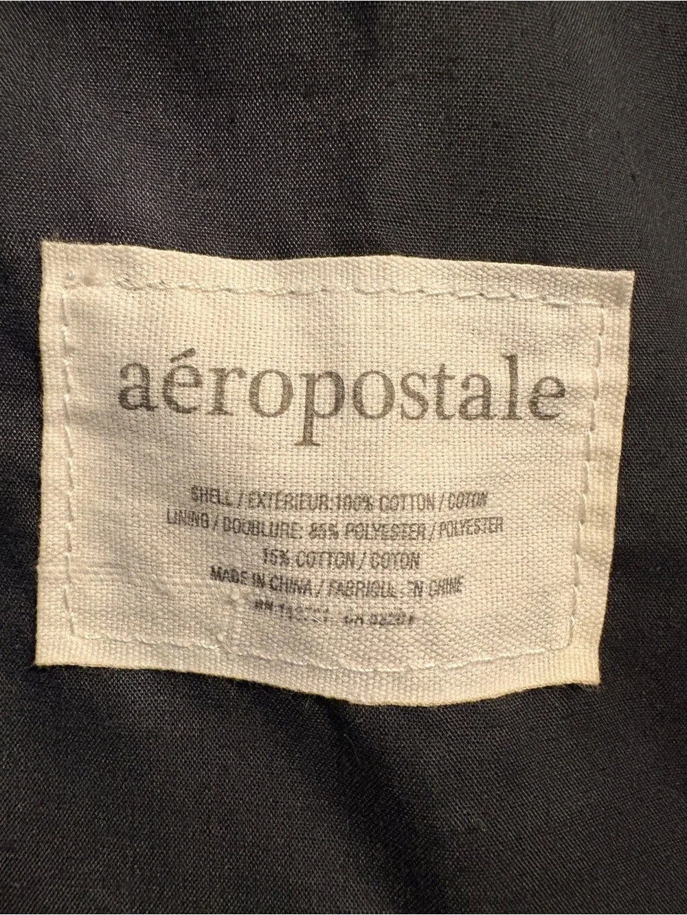 Aeropostale sturdy canvas