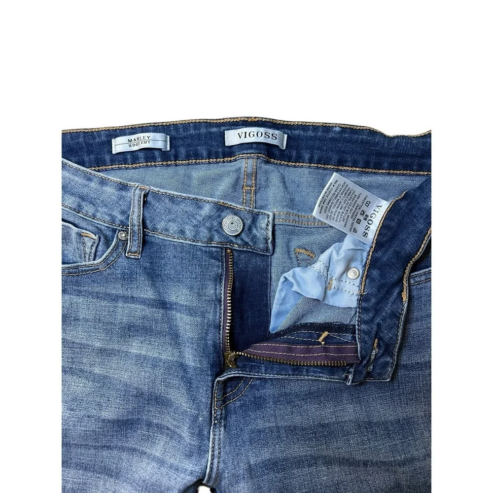 Vigoss Marley Boot Cut Size 28 Five Pocket Cotton‎ Denim Blue Jeans Women's