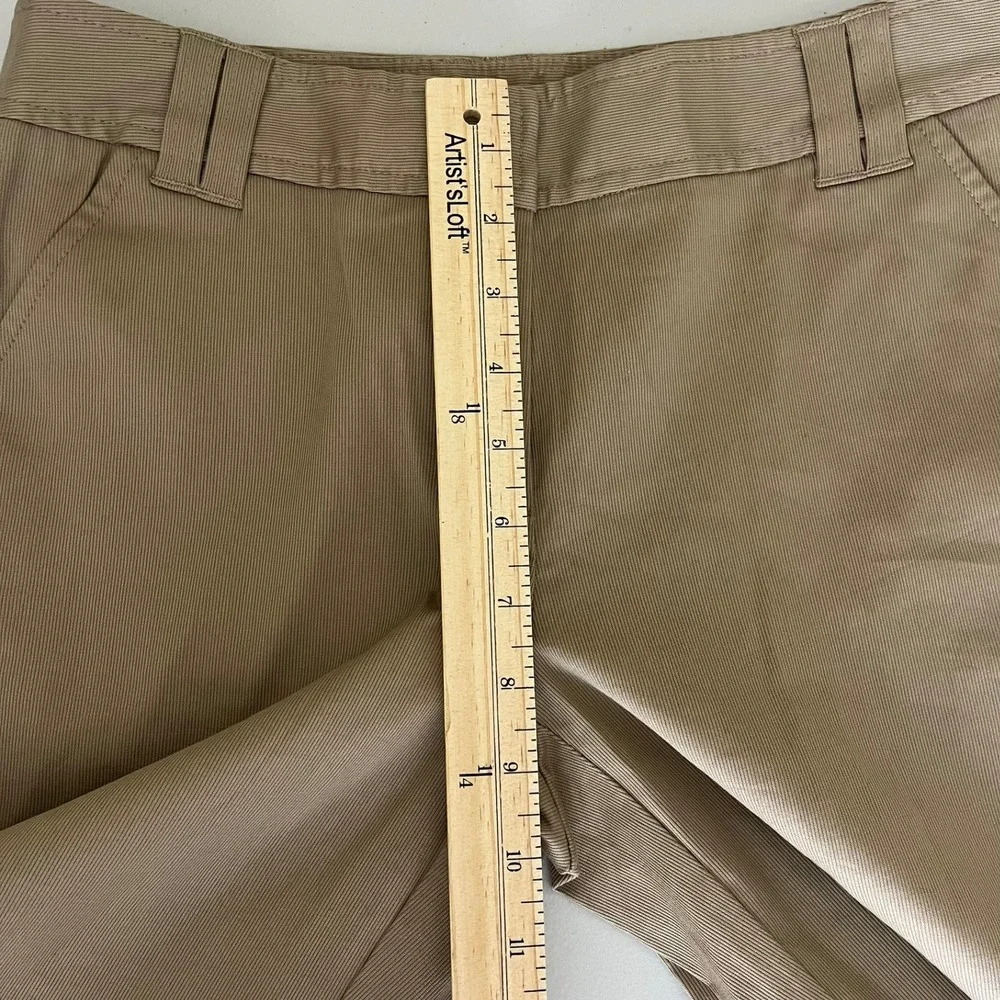 Alfani Women Khaki Ongoing‎ Bedford Dress Pants P30206K194 Size 2 New