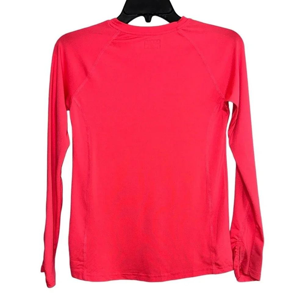 New Balance Girls‎ Size M 10/12 Long Sleeve Long Sleeve Pullover Pink Shirt