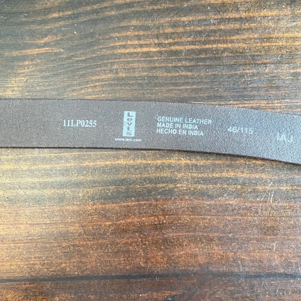 Levis genuine leather