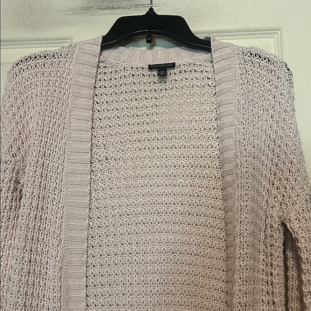 Express cardigan size